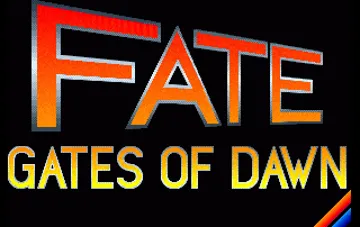 Fate - Gates of Dawn_Disk1 screen shot title